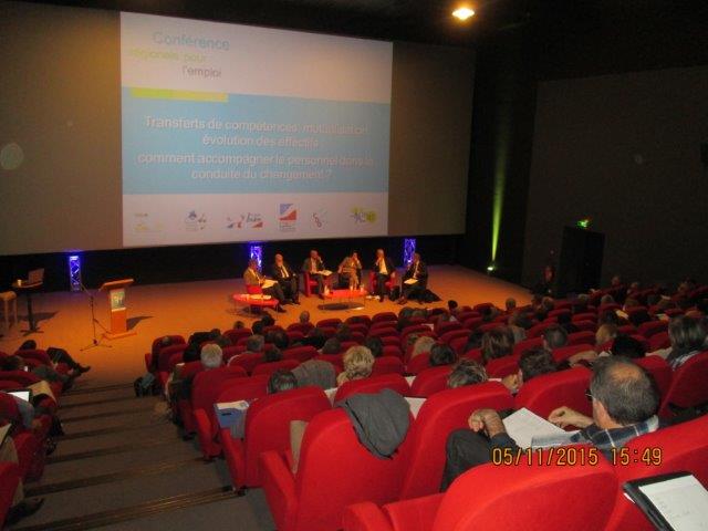 Conférence régionale pour l'emploi du 5 novembre 2015 à Blois