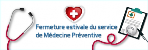 Information aux adhérents du service de médecine préventive